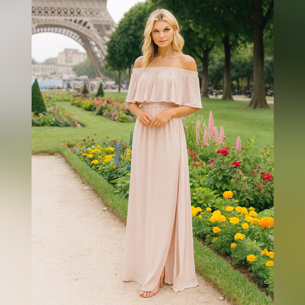 Show Me Your Mumu Hacienda Off Shoulder Dress Ring Crisp July Sale